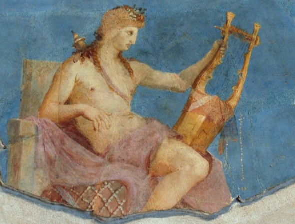 Apollon, Fresko ca. 20 v. Chr.