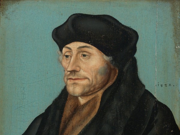 Erasmus von Rotterdam, Gemälde aus der Cranach-Schule 1532 